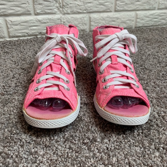 converse gladiator sandals pink